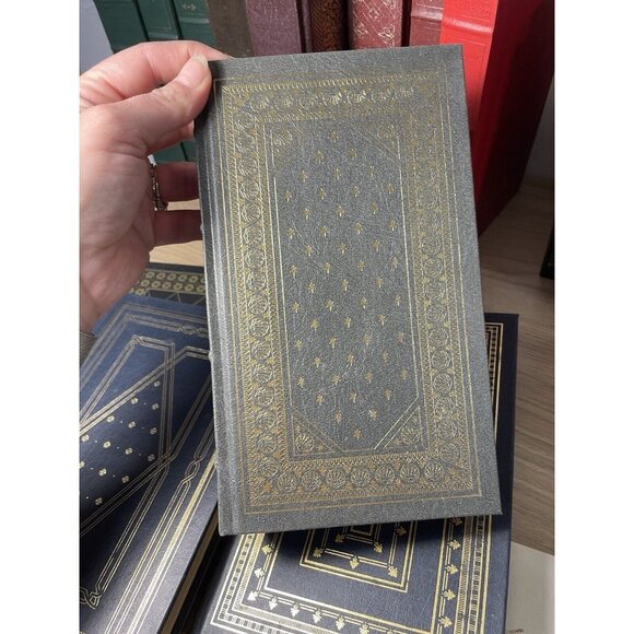 Franklin Library Lot 15 Books Leather Bound Hardcover Gold Gilt Classics Decor - Picture 10 of 14